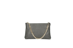Esther - Leather Pochette with chain