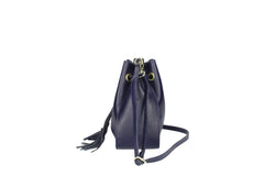 Maela - leather bucket bag