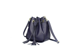 Maela - leather bucket bag
