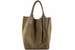 Arianna - Suede Maxi Bag