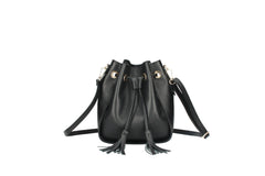Maela - leather bucket bag