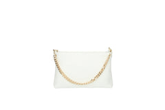 Esther - Leather Pochette with chain