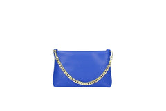 Esther - Leather Pochette with chain
