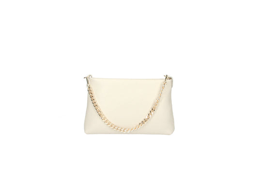 Esther - Leather Pochette with chain