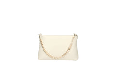 Esther - Leather Pochette with chain