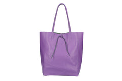 Solange - Leather Shopping Bag