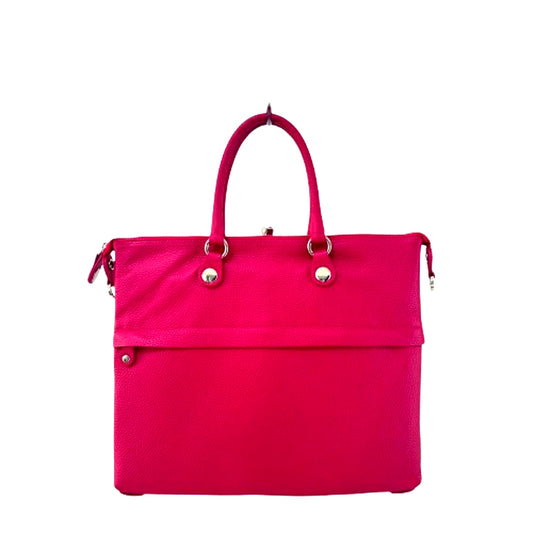 LOVE 01 Convertible Italian Leather Bag – 5-in-1 Design