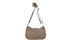 Audrey leather crossbody bag fango back view