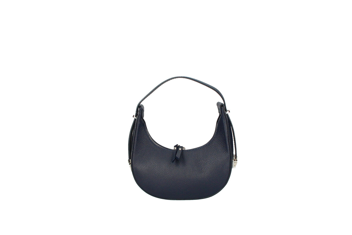 belinda-leather-small-bag-black-front-view