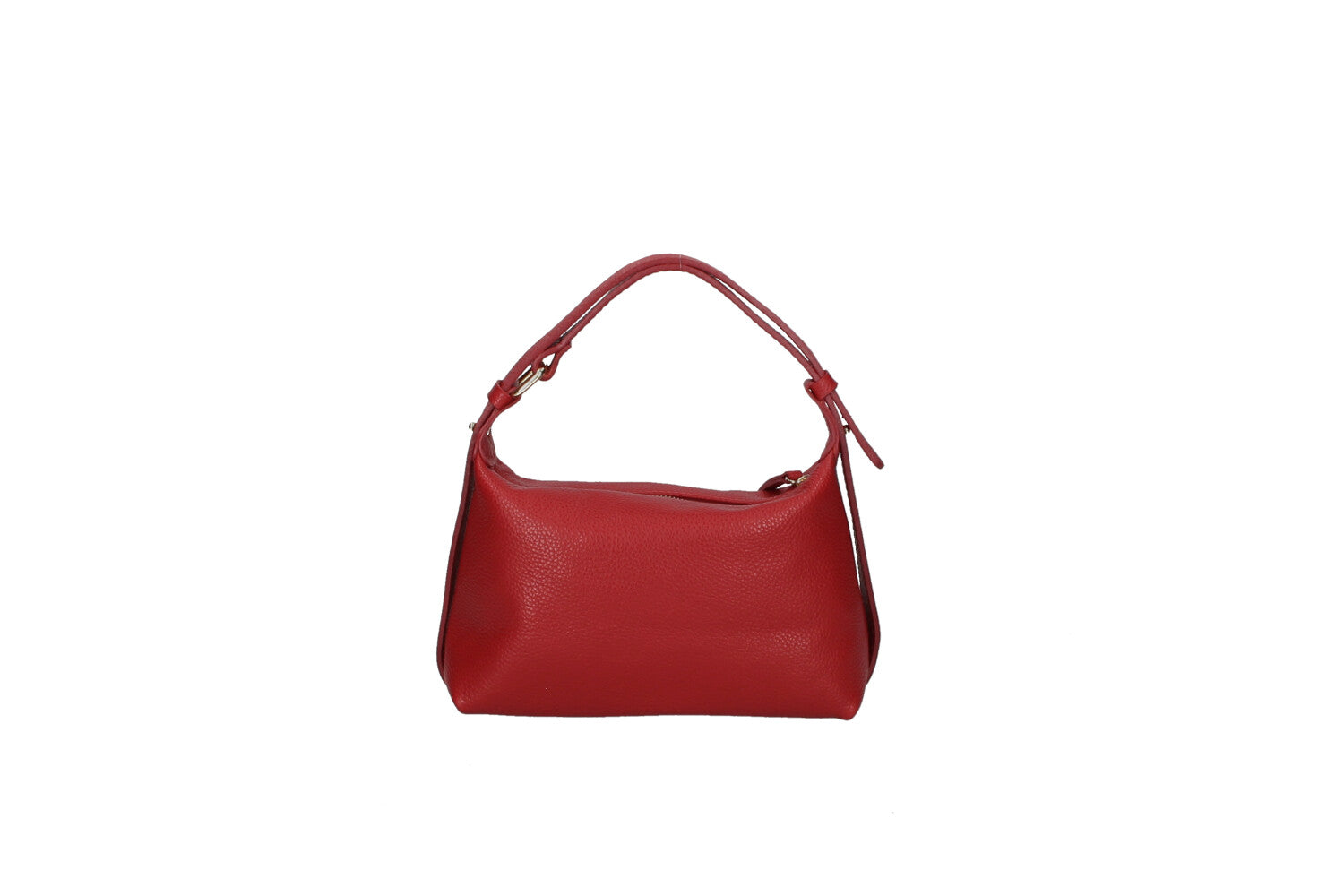 Doda leather crossbody bag red back view