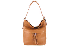 Maya-Genuine Leather Shoulder Bag – Made in Italy