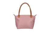 Peony Two-Tone Leather Shoulder Bag