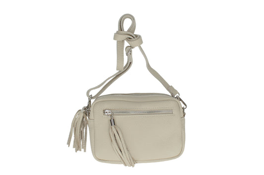Stina-Leather Shoulder Bag