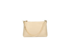 Esther - Leather Pochette with chain