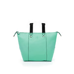 Large Leather Bag Turquoise