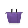 Large Leather Bag Purple