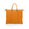 Large Leather Bag Orange