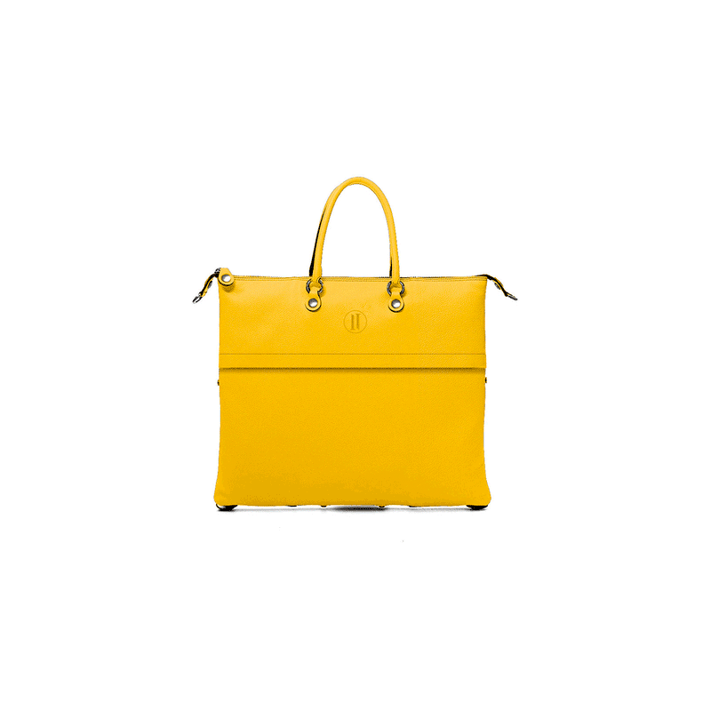 Small Leather Bag Yellow