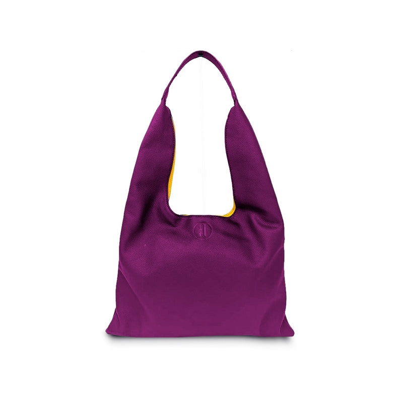 Triangle Bag Metal Purple