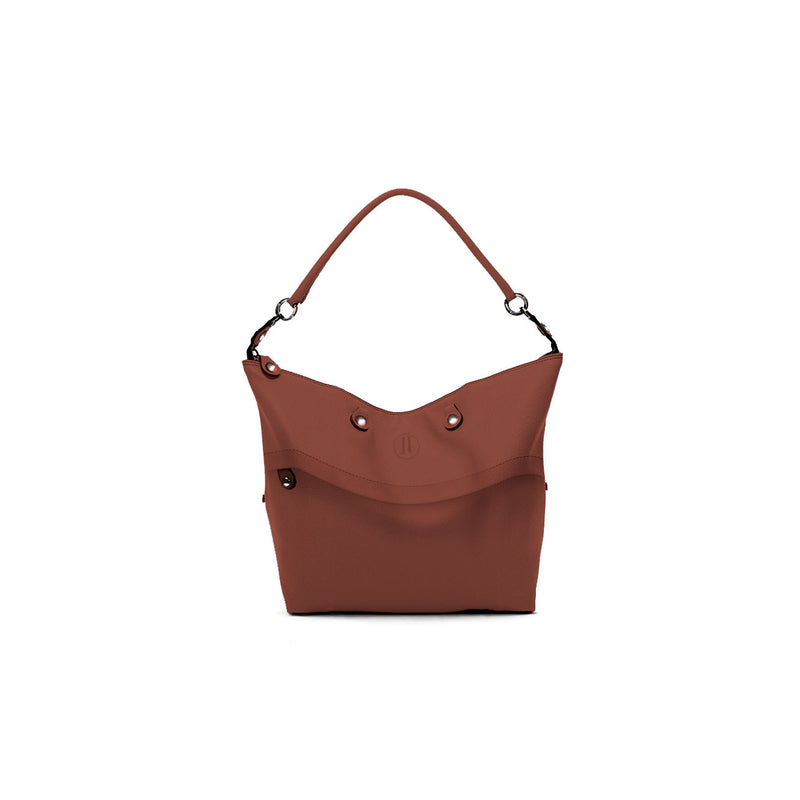Small Leather Bag Brown