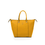 Large Leather Bag Mustard