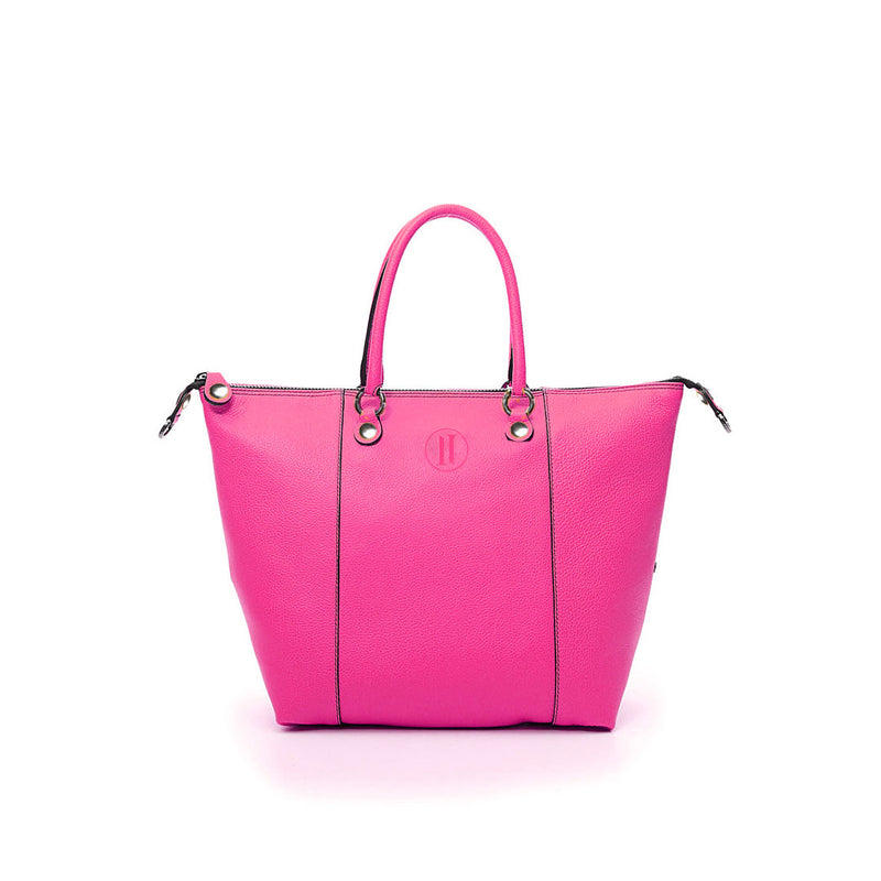 Large Leather Bag Pink