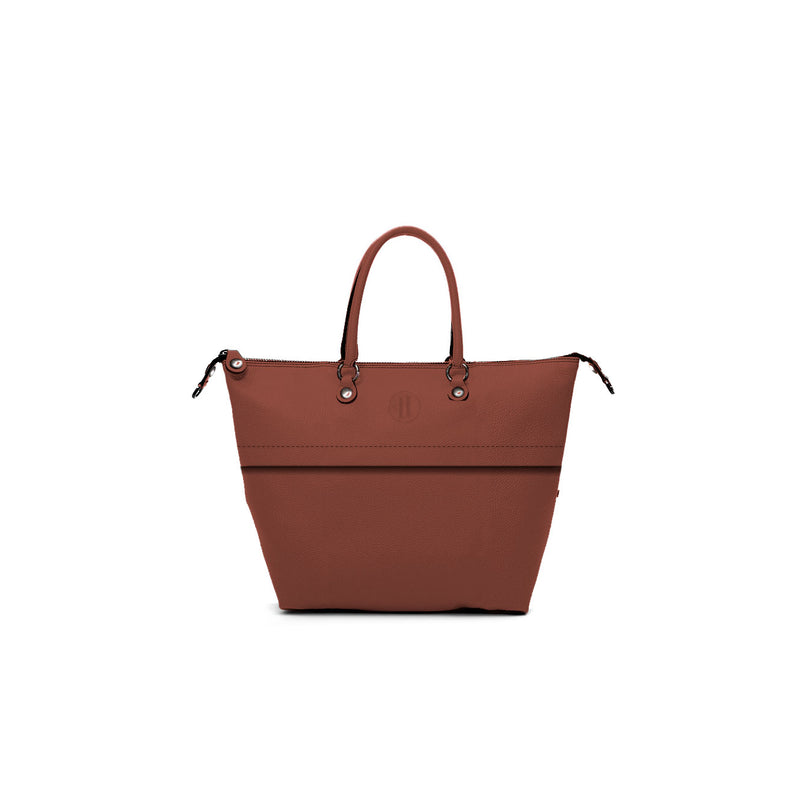 Small Leather Bag Brown